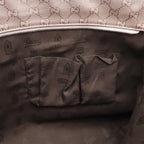 Gucci GG Supreme Tote Shoulder Leather Metallic Pink — view 7