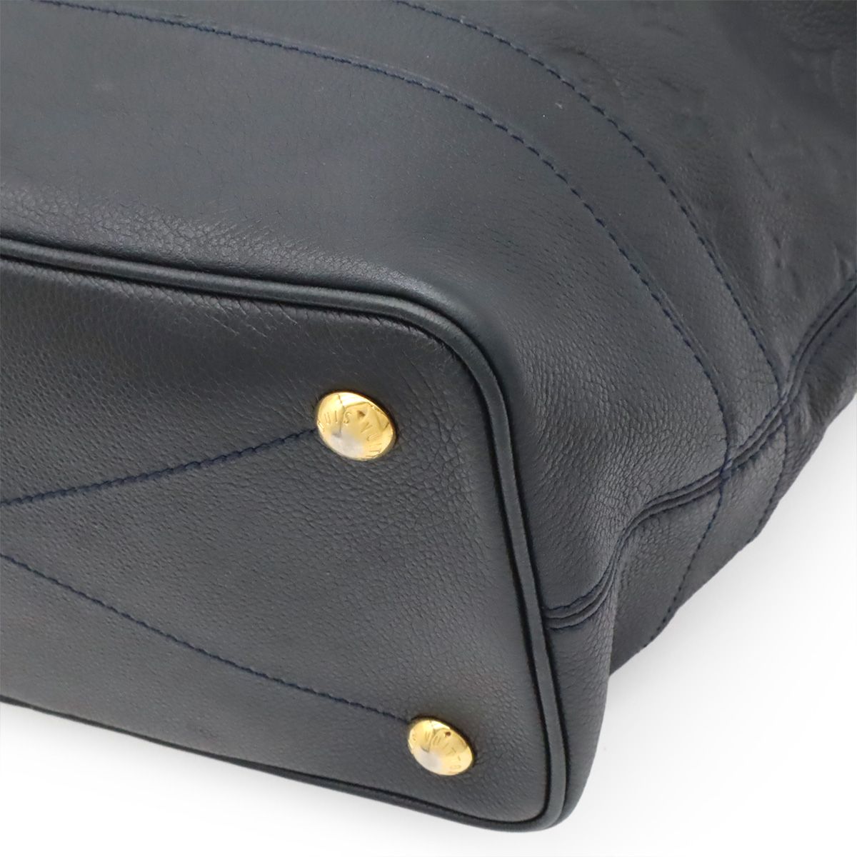 Louis Vuitton Monogram Empreinte Citadine PM Tote Shoulder Bag Infini Navy — view 3