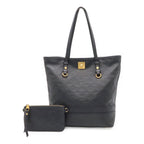 Louis Vuitton Monogram Empreinte Citadine PM Tote Shoulder Bag Infini Navy