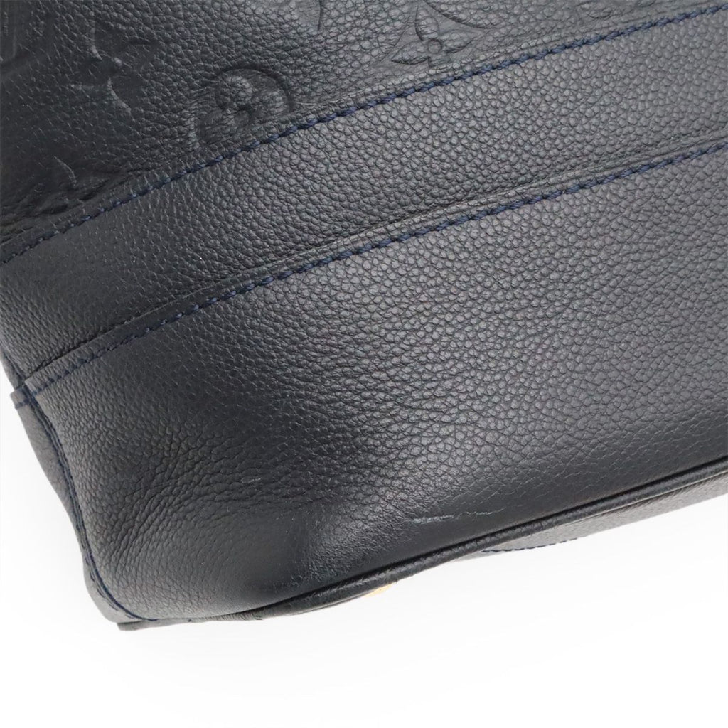 Louis Vuitton Monogram Empreinte Citadine PM Tote Shoulder Bag Infini Navy — view 8