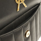 Saint Laurent Paris YSL Vicky Camera Bag Leather Black Gold — view 9
