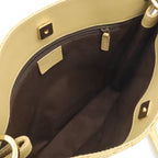 Gucci GG Canvas Shoulder Bag Crossbody Beige Gold — view 7