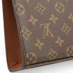 Louis Vuitton Monogram Malesherbes Handbag Flap — view 8