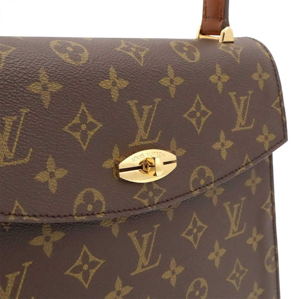 Louis Vuitton Monogram Malesherbes Handbag Flap — view 9