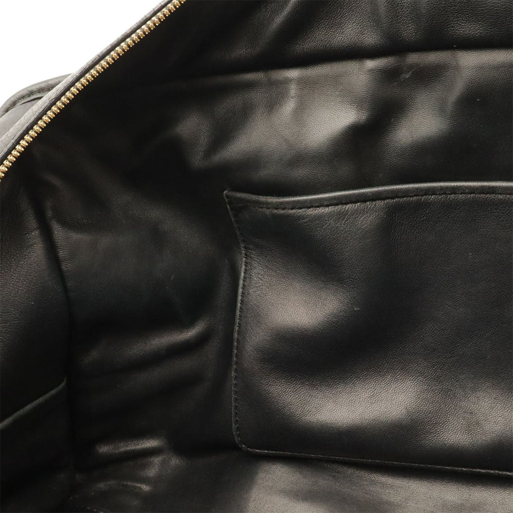 Loewe Amazona 36 Anagram Mini Boston Bag Leather Black Gold — view 7