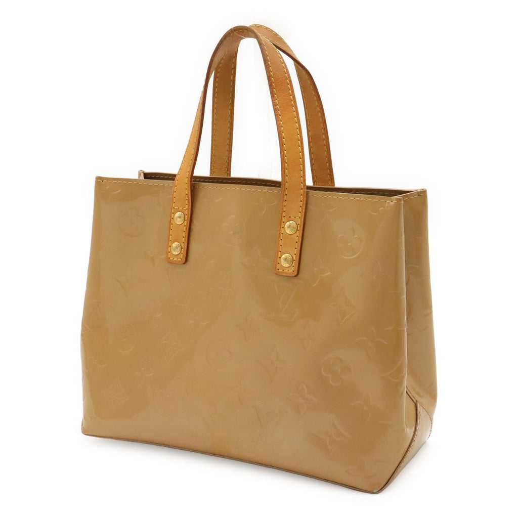 Louis Vuitton Monogram Vernis Reed PM Tote Mini Enamel Noisette Beige — view 2
