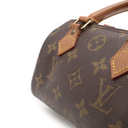 Louis Vuitton Monogram Mini Speedy Mini Bag Pouch Case — view 6
