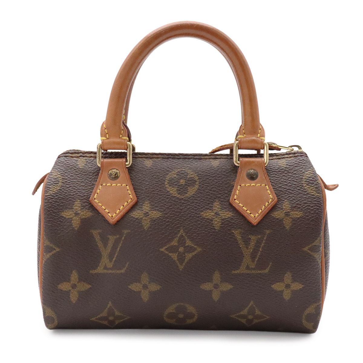Louis Vuitton Monogram Mini Speedy Mini Bag Pouch Case
