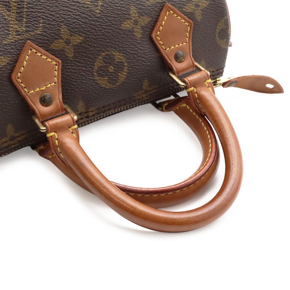 Louis Vuitton Monogram Mini Speedy Mini Bag Pouch Case — view 4