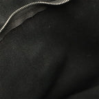 Hermes Saxo MM Handbag Toile Ash Beige Black Silver — view 8