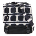 Chanel Sports Line Shoulder Bag Crossbody Reversible Nylon Leather Black White