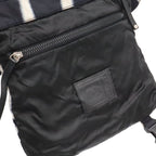 Chanel Sports Line Shoulder Bag Crossbody Reversible Nylon Leather Black White — view 5