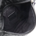 Chanel Sports Line Shoulder Bag Crossbody Reversible Nylon Leather Black White — view 6