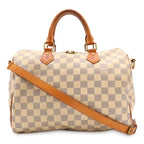 Louis Vuitton Damier Azur Speedy Bandouliere 30 2-Way Shoulder