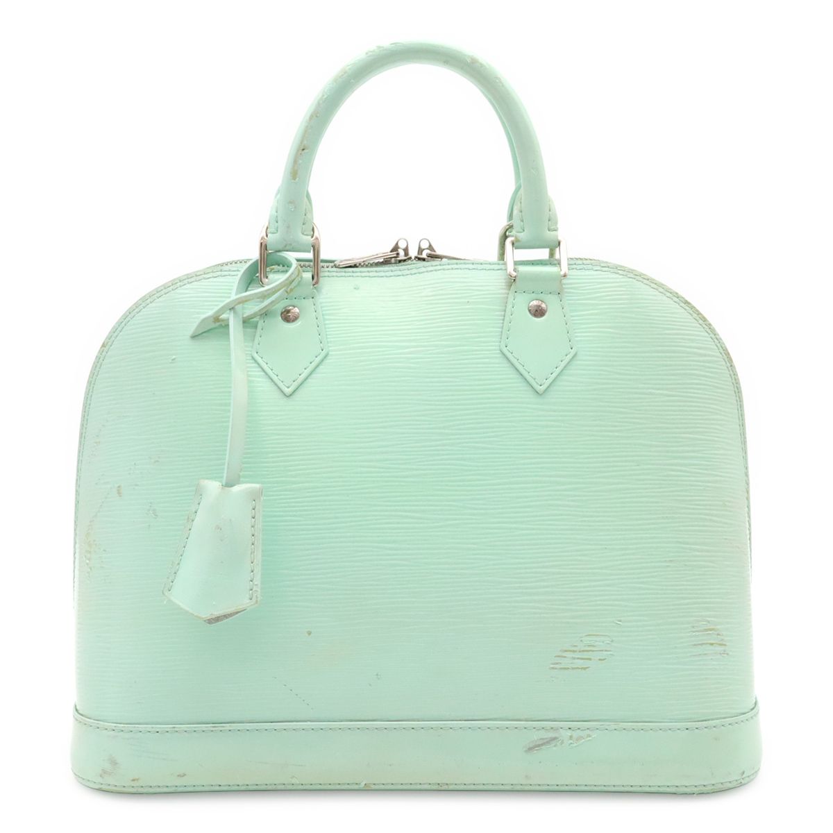 Louis Vuitton Epi Electric Alma PM Handbag Almande Mint Green Silver
