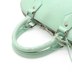 Louis Vuitton Epi Electric Alma PM Handbag Almande Mint Green Silver — view 4