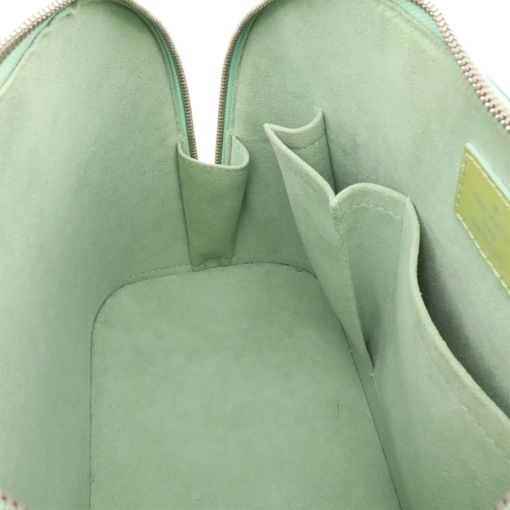 Louis Vuitton Epi Electric Alma PM Handbag Almande Mint Green Silver — view 9