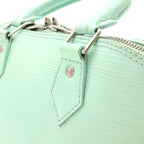 Louis Vuitton Epi Electric Alma PM Handbag Almande Mint Green Silver — view 8