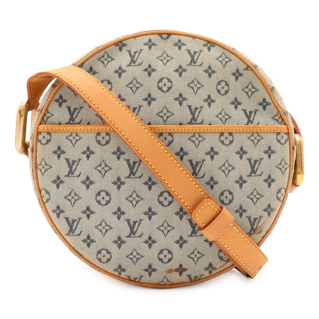 Louis Vuitton Monogram Mini Jeanne GM Pochette Shoulder Bag Crossbody Blue