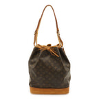 Louis Vuitton Monogram Noe Shoulder Bag Semi Drawstring