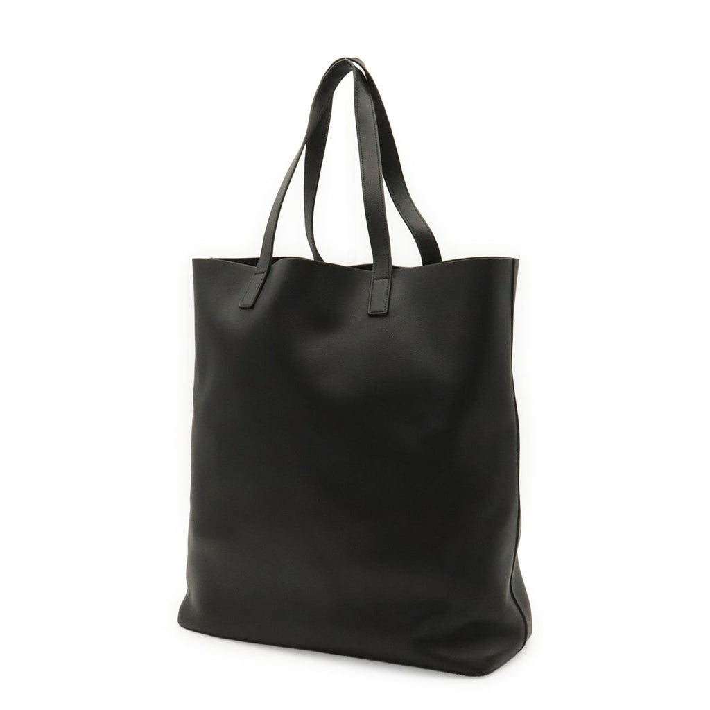 Saint Laurent Paris YSL Shopping Tote Leather Black — view 2