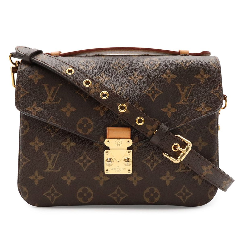 Louis Vuitton Monogram Pochette Metis MM 2-Way Shoulder Bag Clutch