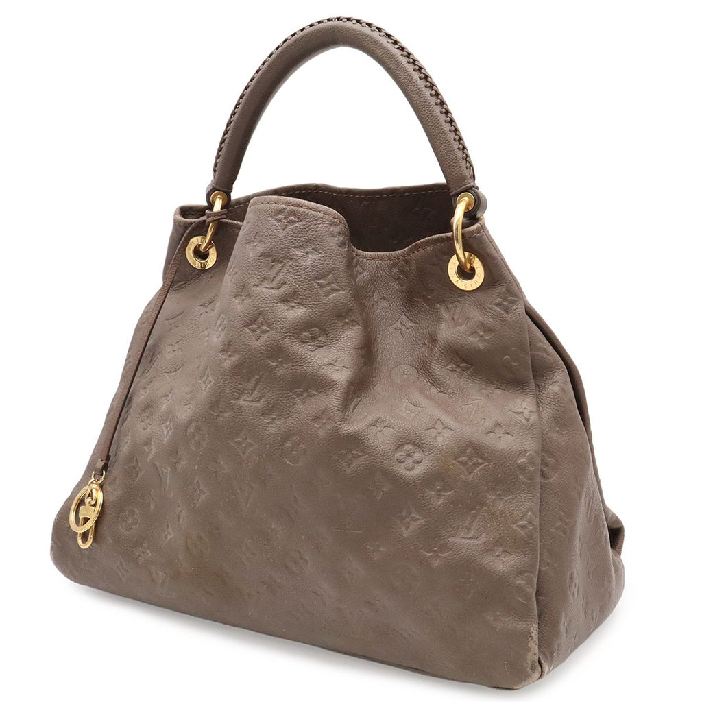 Louis Vuitton Monogram Empreinte Artsy MM Tote Shoulder Ombre Brown — view 2