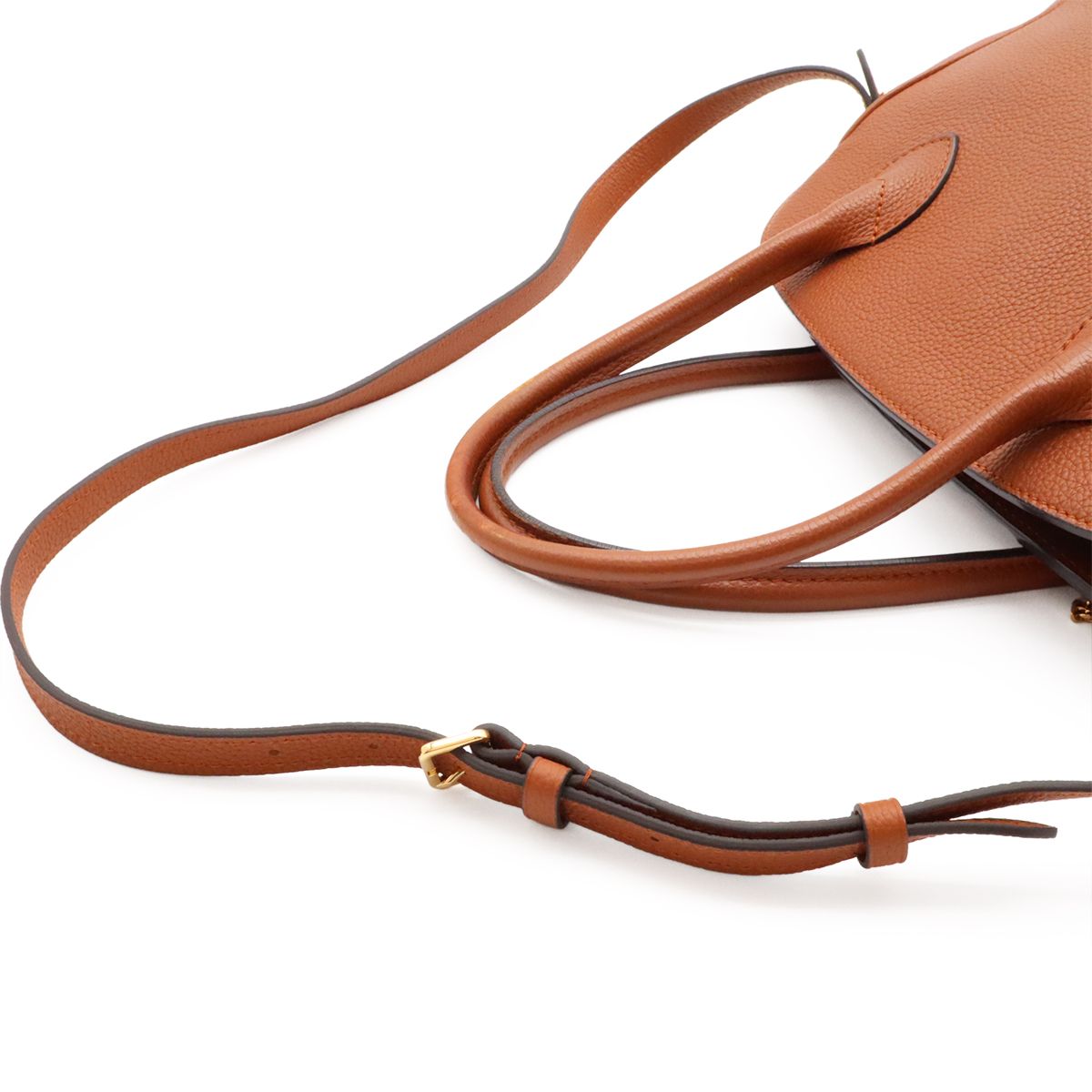 Louis Vuitton Mirror PM 2-Way Shoulder Bag Crossbody Leather Brown Gold — view 5