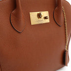 Louis Vuitton Mirror PM 2-Way Shoulder Bag Crossbody Leather Brown Gold — view 6