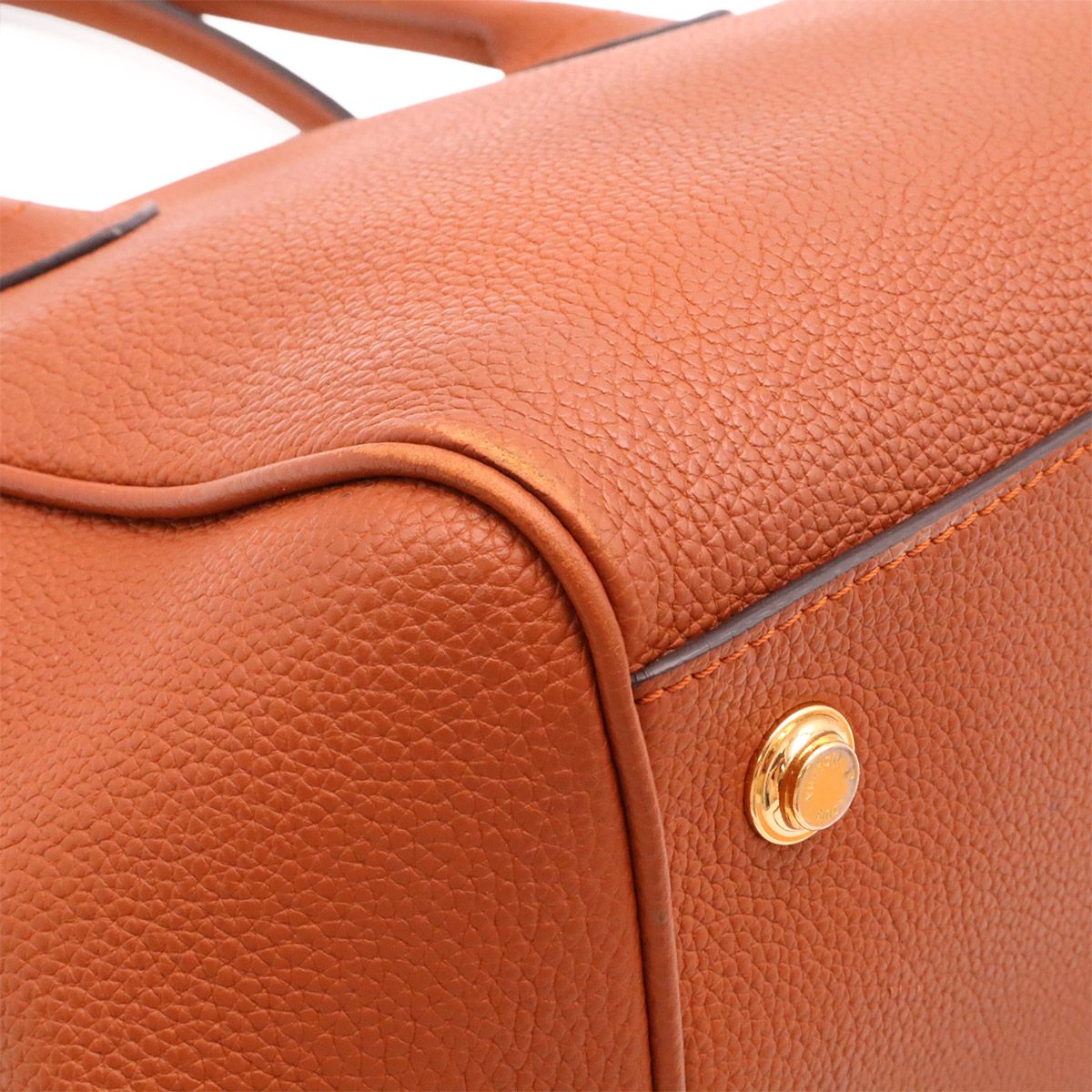 Louis Vuitton Mirror PM 2-Way Shoulder Bag Crossbody Leather Brown Gold — view 4