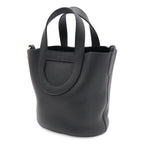 Hermes in the Loop 18 Tote Togo Leather Black Gold — view 2