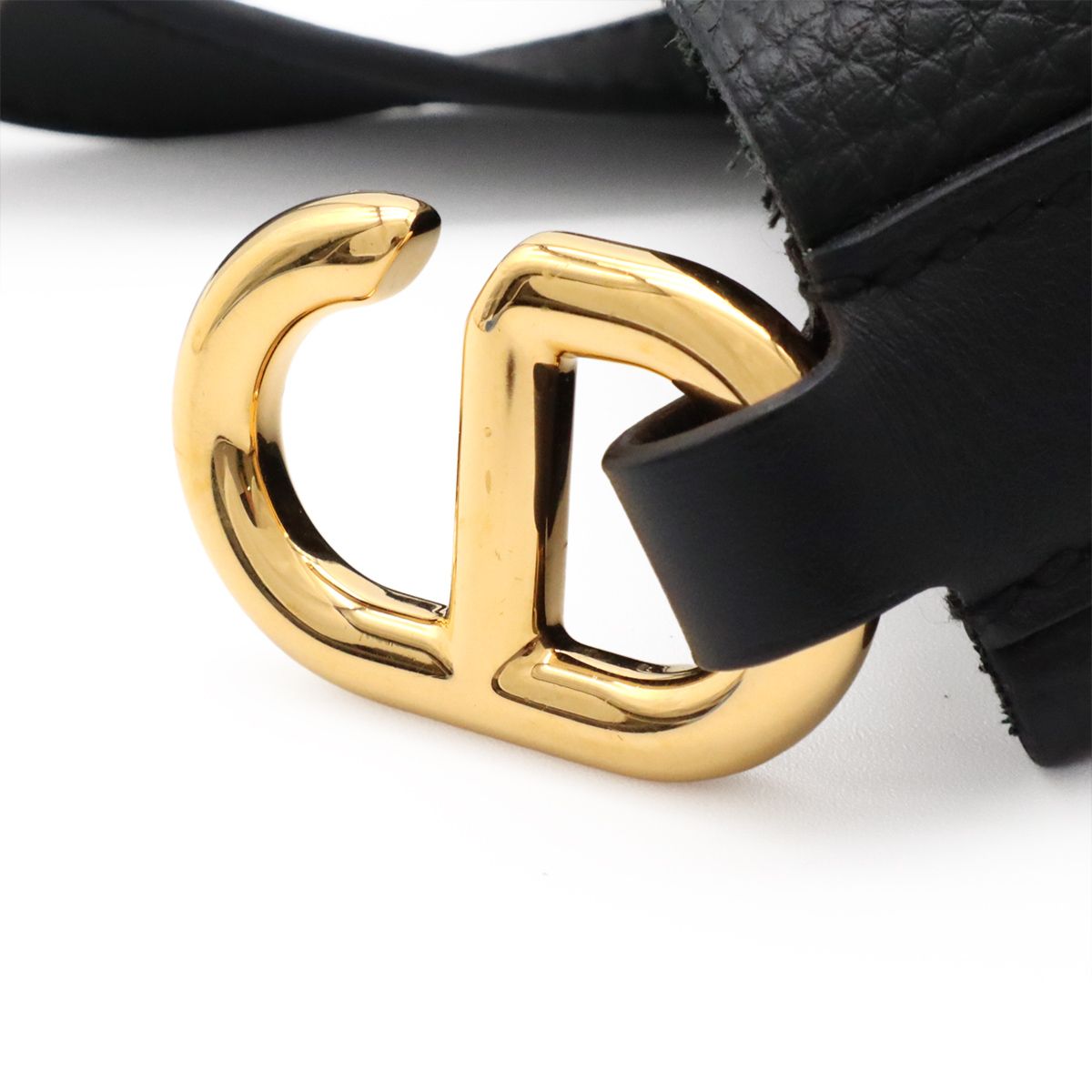 Hermes in the Loop 18 Tote Togo Leather Black Gold — view 5