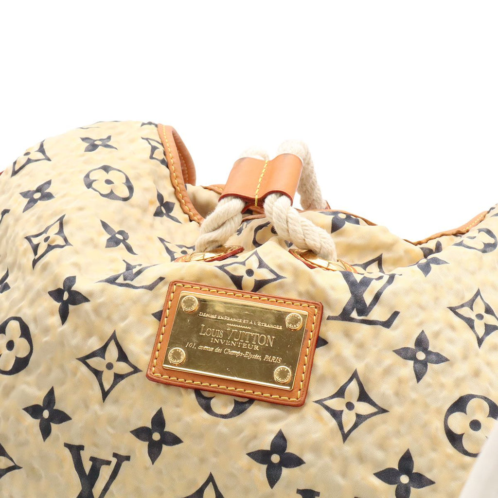 Louis Vuitton Cruise Line MM Shoulder Bag Rope Nylon Beige — view 6
