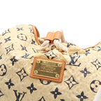 Louis Vuitton Cruise Line MM Shoulder Bag Rope Nylon Beige — view 6