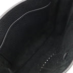 Hermes Evelyne I 1 PM Shoulder Bag Togo Leather Black Silver — view 6