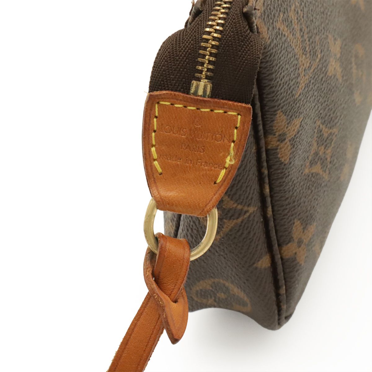 Louis Vuitton Monogram Pochette Soir Pouch Handbag Party — view 5