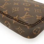 Louis Vuitton Monogram Pochette Soir Pouch Handbag Party — view 3
