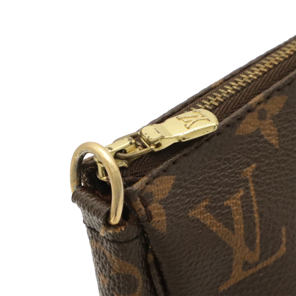Louis Vuitton Monogram Pochette Soir Pouch Handbag Party — view 6