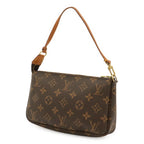 Louis Vuitton Monogram Pochette Soir Pouch Handbag Party — view 2
