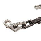Louis Vuitton Bracelet Chain Monogram Collier Metal Silver — view 5