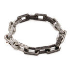 Louis Vuitton Bracelet Chain Monogram Collier Metal Silver — view 2