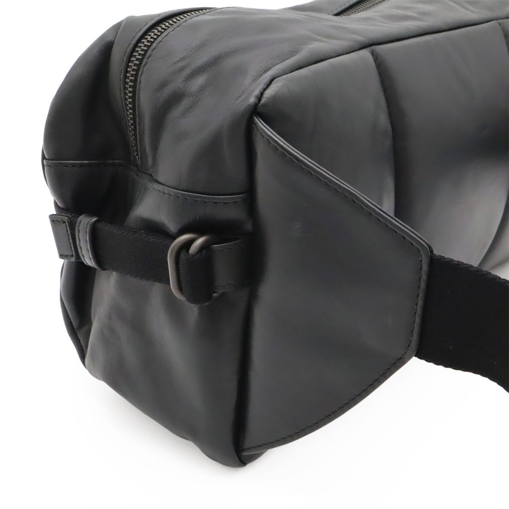 Bottega Veneta Intrecciato Belt Bag Leather Black — view 4