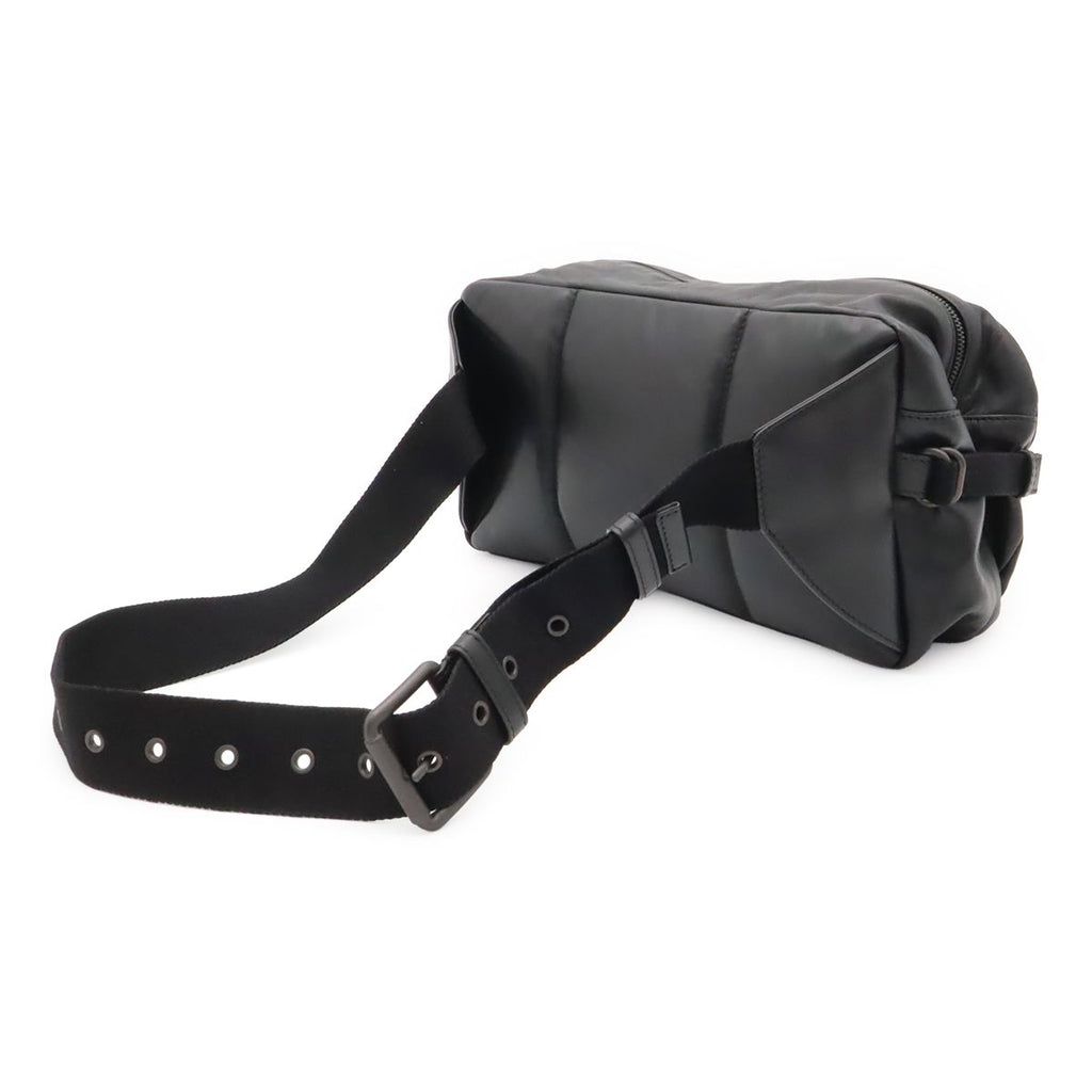 Bottega Veneta Intrecciato Belt Bag Leather Black — view 2