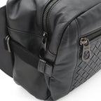 Bottega Veneta Intrecciato Belt Bag Leather Black — view 6