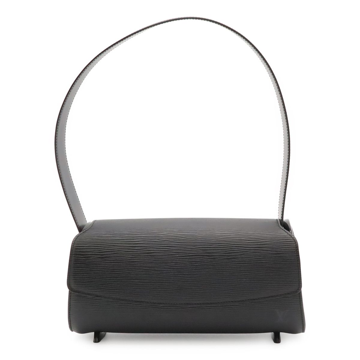 Louis Vuitton Epi Nocturne PM Shoulder Bag Semi Noir Black