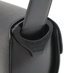 Louis Vuitton Epi Nocturne PM Shoulder Bag Semi Noir Black — view 7