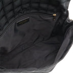 Chanel New Travel Line Messenger Bag Crossbody Nylon Jacquard Black Gold — view 6