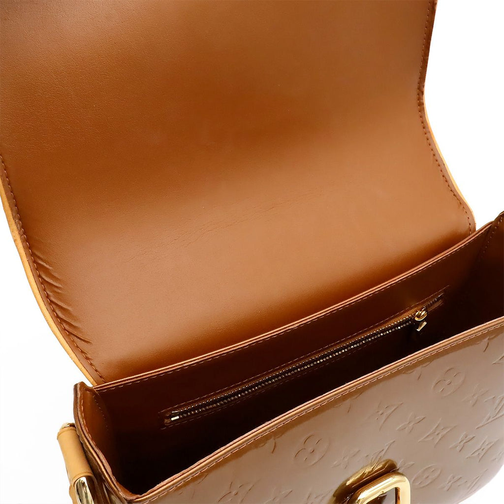 Louis Vuitton Monogram Vernis Christie GM Shoulder Bag Crossbody Pochette — view 6