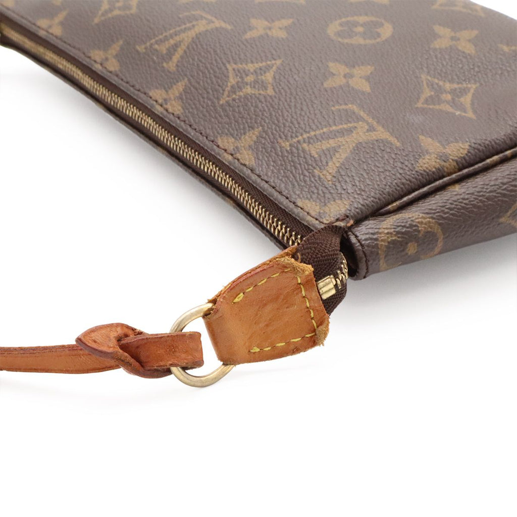 Louis Vuitton Monogram Pochette Soir Pouch Handbag Party — view 5