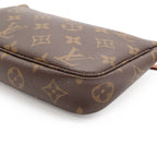 Louis Vuitton Monogram Pochette Soir Pouch Handbag Party — view 3
